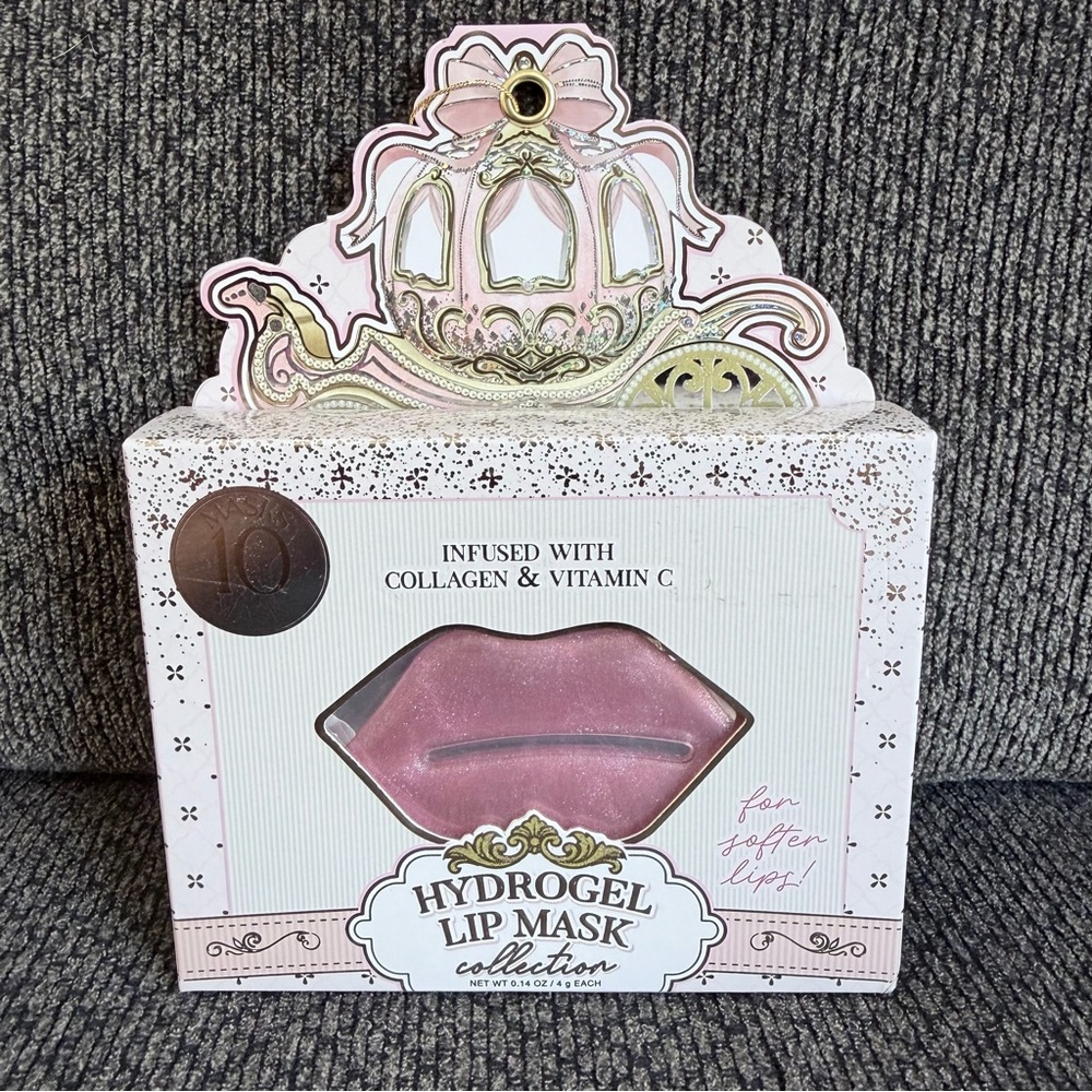 10 Hydrogel Lip Masks - Pink Infused Lip Treatment